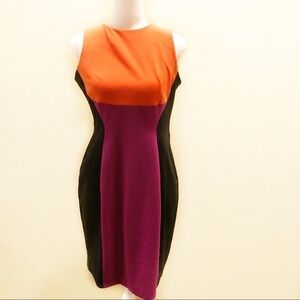 J. Taylor multi color dress